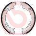 Brembo | Bremsbackensatz, Feststellbremse | S 50 516 Brembo | Bremsbackensatz, Feststellbremse | S 50 516