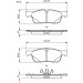 0 986 494 818 Bremsbelagsatz, Scheibenbremse