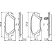 BOSCH | Bremsbelagsatz, Scheibenbremse | 0 986 494 803