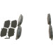 BOSCH | Bremsbelagsatz, Scheibenbremse | 0 986 494 232