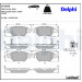 Delphi | Bremsbelagsatz, Scheibenbremse | LP1553 Delphi | Bremsbelagsatz, Scheibenbremse | LP1553