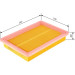 BOSCH 1 457 433 073 Luftfilter BOSCH 1 457 433 073 Luftfilter
