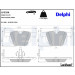 Delphi | Bremsbelagsatz, Scheibenbremse | LP2256 Delphi | Bremsbelagsatz, Scheibenbremse | LP2256