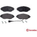 Brembo | Bremsbelagsatz, Scheibenbremse | P 85 131