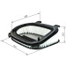 BOSCH F 026 400 366 Luftfilter
