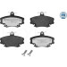 Meyle | Bremsbelagsatz, Scheibenbremse | 025 214 6318/PD Meyle | Bremsbelagsatz, Scheibenbremse | 025 214 6318/PD