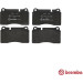 Brembo | Bremsbelagsatz, Scheibenbremse | P 85 110 Brembo | Bremsbelagsatz, Scheibenbremse | P 85 110