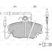 598084 Bremsbelagsatz, Scheibenbremse