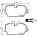 Hella | Bremsbelagsatz, Scheibenbremse | 8DB 355 020-111