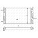 NRF | Kühler, Motorkühlung | 54707 NRF | Kühler, Motorkühlung | 54707