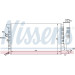 Nissens | Kühler, Motorkühlung | 61399A Nissens | Kühler, Motorkühlung | 61399A