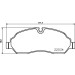 Hella | Bremsbelagsatz, Scheibenbremse | 8DB 355 021-571