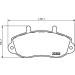 Hella | Bremsbelagsatz, Scheibenbremse | 8DB 355 019-321