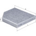 Knecht | Filter, Innenraumluft | LAK 386 Knecht | Filter, Innenraumluft | LAK 386