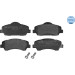 Meyle Bremsbelagsatz, Scheibenbremse MEYLE-ORIGINAL: True to OE 025 252 5118