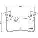 Hella | Bremsbelagsatz, Scheibenbremse | 8DB 355 014-811