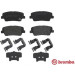 Brembo | Bremsbelagsatz, Scheibenbremse | P 30 063 Brembo | Bremsbelagsatz, Scheibenbremse | P 30 063