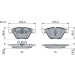 BOSCH | Bremsbelagsatz, Scheibenbremse | 0 986 494 354 BOSCH | Bremsbelagsatz, Scheibenbremse | 0 986 494 354