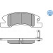 Meyle | Bremsbelagsatz, Scheibenbremse | 025 242 2914/W Meyle | Bremsbelagsatz, Scheibenbremse | 025 242 2914/W