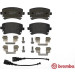 Brembo | Bremsbelagsatz, Scheibenbremse | P 85 083