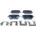 QP1124 Bremsbelagsatz, Scheibenbremse