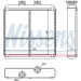 Nissens | Wärmetauscher, Innenraumheizung | 72042 Nissens | Wärmetauscher, Innenraumheizung | 72042