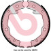 Brembo | Bremsbackensatz, Feststellbremse | S 83 568 Brembo | Bremsbackensatz, Feststellbremse | S 83 568