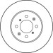 TRW | Bremsscheibe | DF3021