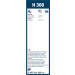 BOSCH H 308 Scheibenwischer Rear 3 397 011 628 BOSCH H 308 Scheibenwischer Rear 3 397 011 628