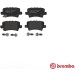 Brembo | Bremsbelagsatz, Scheibenbremse | P 28 038 Brembo | Bremsbelagsatz, Scheibenbremse | P 28 038