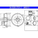 ATE | Bremstrommel | 24.0220-3721.2 ATE | Bremstrommel | 24.0220-3721.2