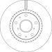 TRW | Bremsscheibe | DF4741