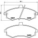 Brembo | Bremsbelagsatz, Scheibenbremse | P 30 020 Brembo | Bremsbelagsatz, Scheibenbremse | P 30 020
