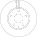DF6661S Bremsscheibe TRW SINGLE DF6661S Bremsscheibe TRW SINGLE
