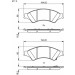 0 986 494 791 Bremsbelagsatz, Scheibenbremse