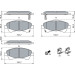 BOSCH | Bremsbelagsatz, Scheibenbremse | 0 986 494 932 BOSCH | Bremsbelagsatz, Scheibenbremse | 0 986 494 932