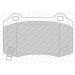 FDB4777 Bremsbelagsatz, Scheibenbremse PREMIER ECO FRICTION