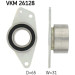 SKF | Umlenk-/Führungsrolle, Zahnriemen | VKM 26128 SKF | Umlenk-/Führungsrolle, Zahnriemen | VKM 26128