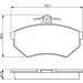 BOSCH | Bremsbelagsatz, Scheibenbremse | 0 986 460 943