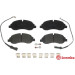 Brembo | Bremsbelagsatz, Scheibenbremse | P 24 171
