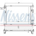 Nissens | Kühler, Motorkühlung | 67603 Nissens | Kühler, Motorkühlung | 67603