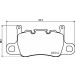 Brembo | Bremsbelagsatz, Scheibenbremse | P 65 037 Brembo | Bremsbelagsatz, Scheibenbremse | P 65 037