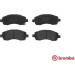Brembo | Bremsbelagsatz, Scheibenbremse | P 78 009 Brembo | Bremsbelagsatz, Scheibenbremse | P 78 009