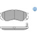 Meyle | Bremsbelagsatz, Scheibenbremse | 025 232 9015/W Meyle | Bremsbelagsatz, Scheibenbremse | 025 232 9015/W