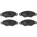 TRW Bremsbelagsatz, Scheibenbremse COTEC GDB1361