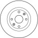 TRW | Bremsscheibe | DF2586