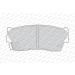 Ferodo | Bremsbelagsatz, Scheibenbremse | FDB712