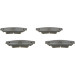 BOSCH | Bremsbelagsatz, Scheibenbremse | 0 986 494 822 BOSCH | Bremsbelagsatz, Scheibenbremse | 0 986 494 822