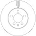 TRW | Bremsscheibe | DF6584 TRW | Bremsscheibe | DF6584