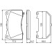 0 986 494 880 Bremsbelagsatz, Scheibenbremse